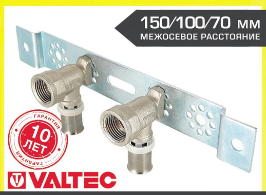 Пресс-водорозетки Valtec VTm.224.N.001604 16 мм х 1/2