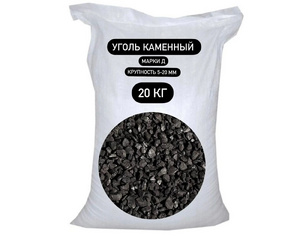 Уголь каменный КемУглеСбыт 20 кг