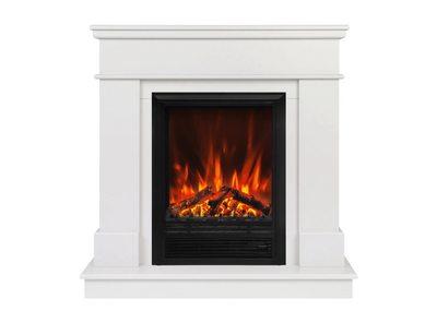 Каминокомплект Realflame Selena std wt-p512 с очагом Majestic lux br 750Вт молочный