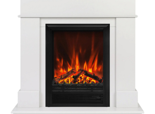 Каминокомплект Realflame Selena std wt-p512 с очагом Majestic lux br 750Вт молочный