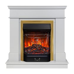 Каминокомплект Realflame Selena std gr-p712 с очагом Majestic lux br 750Вт платина