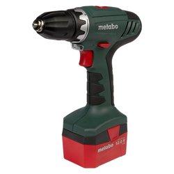 Шуруповерт Metabo BS 12, Ni-Cd 12 В, 1,7 Ач