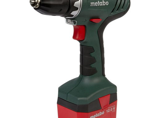 Шуруповерт Metabo BS 12, Ni-Cd 12 В, 1,7 Ач