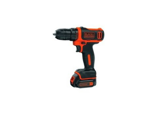 Дрель-шуруповерт аккумуляторная Black&Decker BDCDD12 10.8 В Li-ion, 2х1.5 Ач