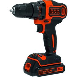 Ударная дрель-шуруповерт Black&Decker BDCHD18 18 В Li-Ion, 2х1.5 Ач