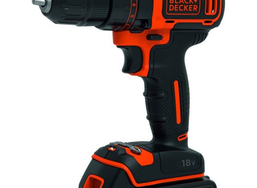 Ударная дрель-шуруповерт Black&Decker BDCHD18 18 В Li-Ion, 2х1.5 Ач