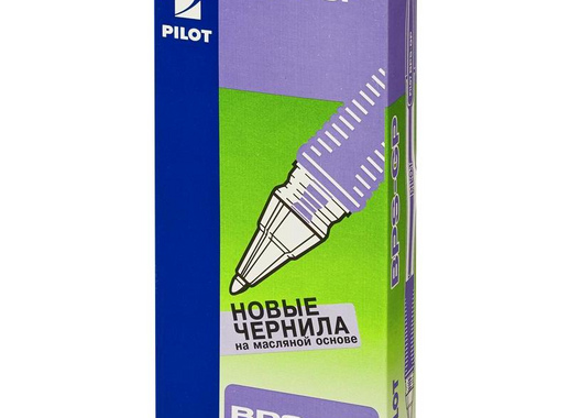 Ручка шариковая Pilot BPS-GP-F синяя (толщина линии 0.22 мм)