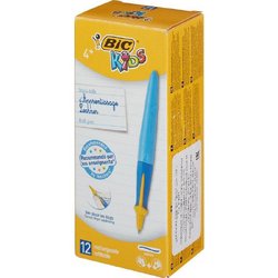 Ручка шариковая синяя BIC Kids Twist (толщина линии 0.4 мм)