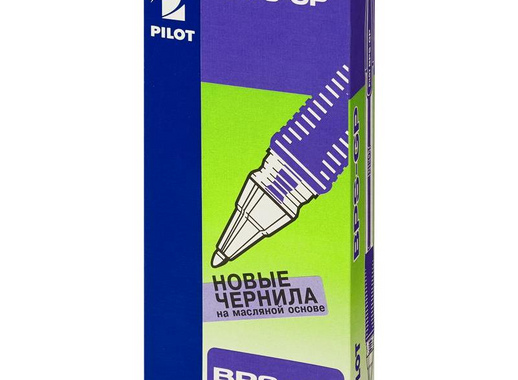 Ручка шариковая Pilot BPS-GP-F красная (толщина линии 0.22 мм)