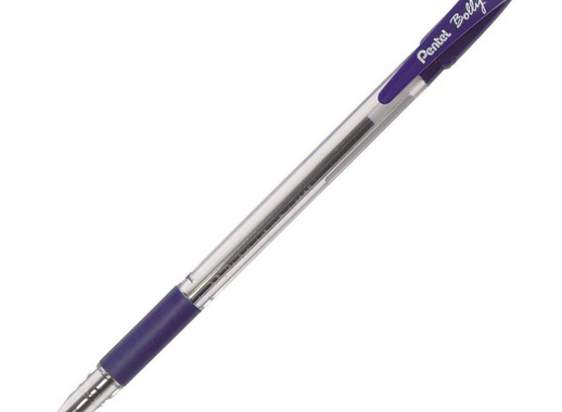 Ручка шариковая Pentel Bolly BK425-C синяя (толщина линии 0.25 мм)