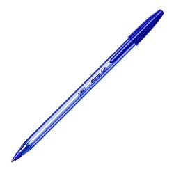 Ручка шариковая одноразовая Bic Cristal Soft синяя (толщина линии 0.35 мм)