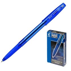 Ручка шариковая Pilot Super Grip BPS-GG-M-L синяя (толщина линии 0.27 мм)