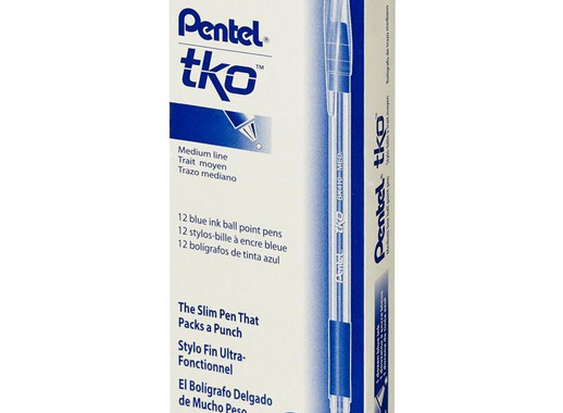 Ручка шариковая Pentel BK410-C синяя (толщина линии 0.35 мм)