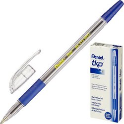 Ручка шариковая Pentel BK410-C синяя (толщина линии 0.35 мм)