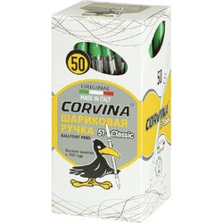 Ручка шариковая Corvina 51 Classic зеленая (толщина линии 0.7 мм)