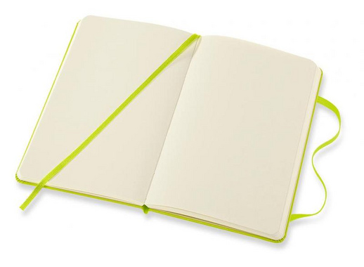 Блокнот Moleskine Classic Pocket A6 96 листов без линовки салатовый на сшивке (90x140 мм)