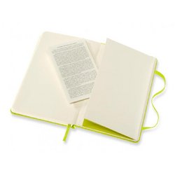 Блокнот Moleskine Classic Pocket A6 96 листов без линовки салатовый на сшивке (90x140 мм)