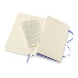 Блокнот Moleskine Classic Soft Pocket A6 96 листов без линовки голубой на сшивке (90x140 мм)