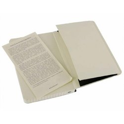 Блокнот Moleskine Classic Soft Pocket A6 96 листов черный в клетку на сшивке (90x140 мм)