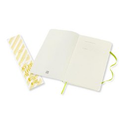 Блокнот Moleskine Classic Soft Large A5 120 листов в линейку салатовый на сшивке (130x210 мм)