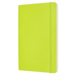 Блокнот Moleskine Classic Soft Large A5 120 листов в линейку салатовый на сшивке (130x210 мм)