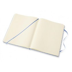 Блокнот Moleskine Classic Xlarge A5 96 листов без линовки голубой на сшивке (190x250 мм)