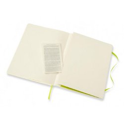 Блокнот Moleskine Classic Soft Xlarge A5+ 96 листов в линейку салатовый на сшивке (190x250 мм)