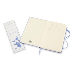 Блокнот Moleskine Classic Pocket A6 96 листов в линейку голубой на сшивке (90x140 мм)