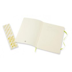 Блокнот Moleskine Classic Soft Xlarge A5+ 96 листов без линовки салатовый на сшивке (190x250 мм)