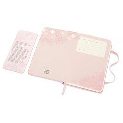 Блокнот Moleskine Le Sakura Pocket A6 96 листов розовый в линейку на сшивке (90x140 мм)