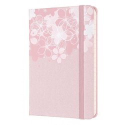 Блокнот Moleskine Le Sakura Pocket A6 96 листов розовый в линейку на сшивке (90x140 мм)