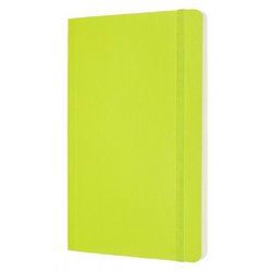 Блокнот Moleskine Classic Soft Large A5 120 листов без линовки салатовый на сшивке (130x210 мм)