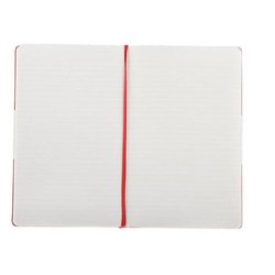 Блокнот Moleskine Classic Large A5+ 120 листов красный в линейку на сшивке (130x210 мм)