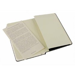 Блокнот Moleskine Classic Pocket A6 96 листов черный в линейку на сшивке (90x140 мм)