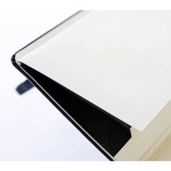 Блокнот Moleskine Classic Soft Large A5 96 листов черный в линейку на сшивке (130x210мм)