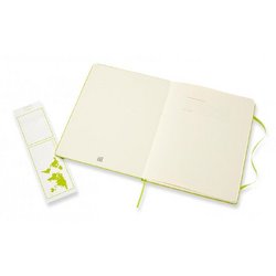 Блокнот Moleskine Classic Xlarge A5+ 96 листов в линейку салатовый на сшивке (190x250 мм)