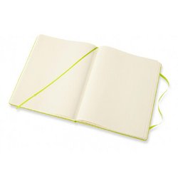 Блокнот Moleskine Classic Xlarge A5+ 96 листов без линовки салатовый на сшивке (190x250 мм)