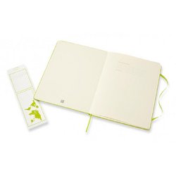 Блокнот Moleskine Classic Xlarge A5+ 96 листов без линовки салатовый на сшивке (190x250 мм)