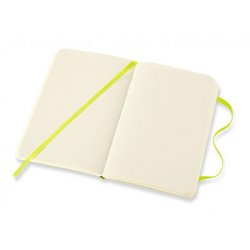 Блокнот Moleskine Classic Soft Pocket A6 96 листов без линовки салатовый на сшивке (90x140 мм)