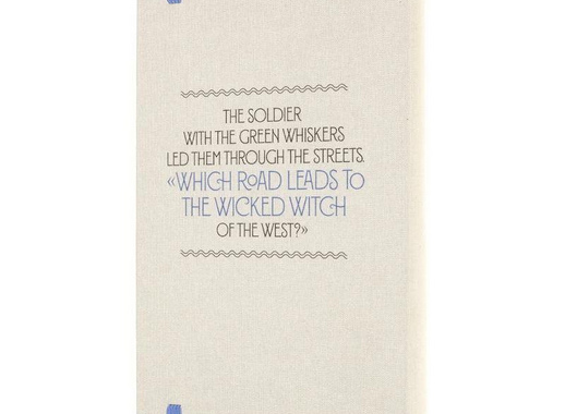 Блокнот Moleskine Le Wizard of Oz Large A5 120 листов в линейку белый/красный на сшивке (130x210 мм)