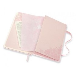 Блокнот Moleskine Le Sakura Pocket A6 96 листов розовый без линовки на сшивке (90x140 мм)