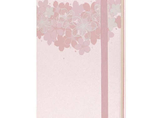 Блокнот Moleskine Le Sakura Pocket A6 96 листов розовый без линовки на сшивке (90x140 мм)