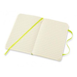 Блокнот Moleskine Classic Soft Pocket A6 96 листов в линейку салатовый на сшивке (90x140 мм)