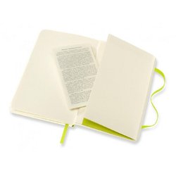 Блокнот Moleskine Classic Soft Pocket A6 96 листов в линейку салатовый на сшивке (90x140 мм)