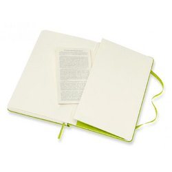 Блокнот Moleskine Classic Large A5 120 листов в линейку салатовый на сшивке (130x210 мм)