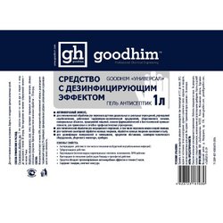 Средство с дезинфицирующим эффектом Goodhim Универсал  5 л (гель антисептик)