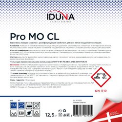 Средство для мытья посуды в посудомоечной машине Хлор Iduna Pro MO CL 10 л (концентрат)