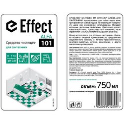 Средство для мытья сантехники Effect Alfa 101 0.75 л (концентрат)