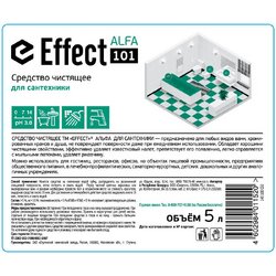 Средство для мытья сантехники Effect Alfa 101 5 л (концентрат)