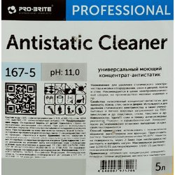 Моющее средство универсальное с антистатическим эффектом Pro-Brite Antistatic Cleaner 5 л (концентрат)